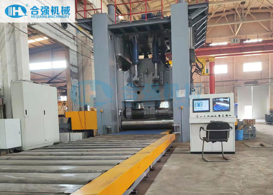 Controle de endireitamento do PLC da indicação digital da máquina do CNC de 9 Rolls para placas de grande resistência