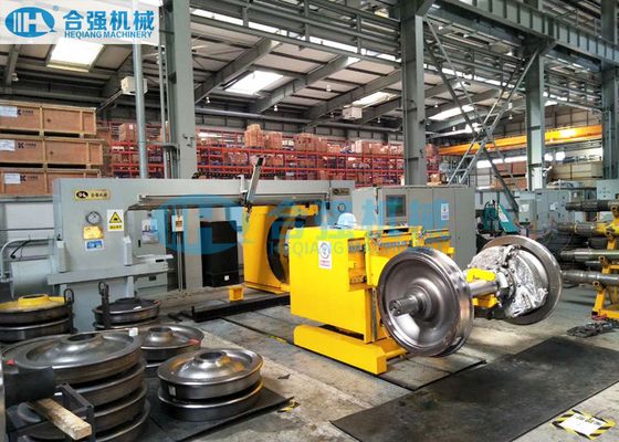 300 Ton Double Cylinder Wheelset Press com o trole giratório de 180 graus